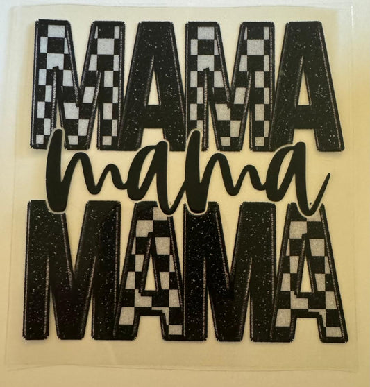 BLACK MAMA DECAL