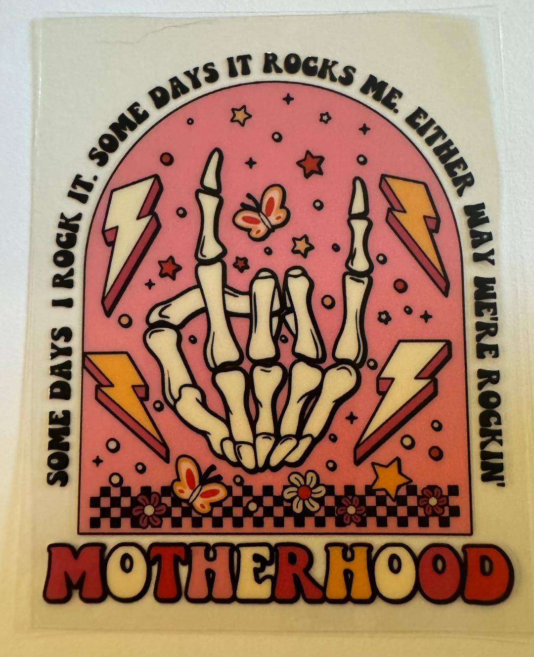 ROCKIN MOTHERHOOD  DECAL