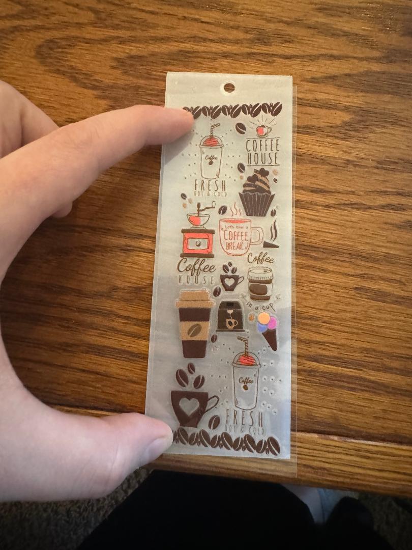 COFFEE BOOKMARK