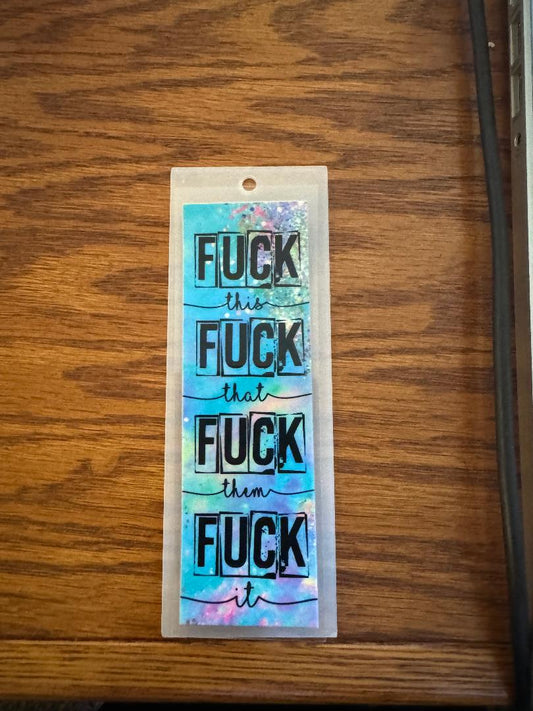 FUCK bookmark