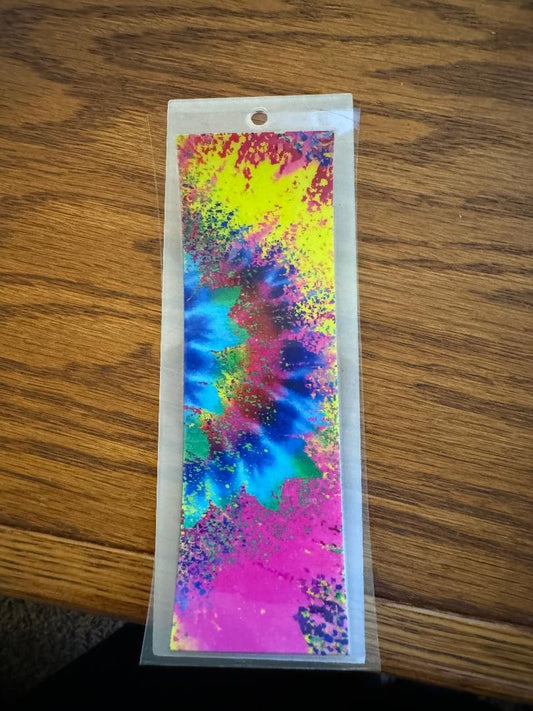 TYE DYE BOOKMARK